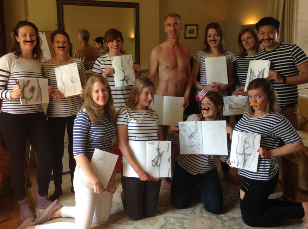 Life Drawing with Perfect Pamper