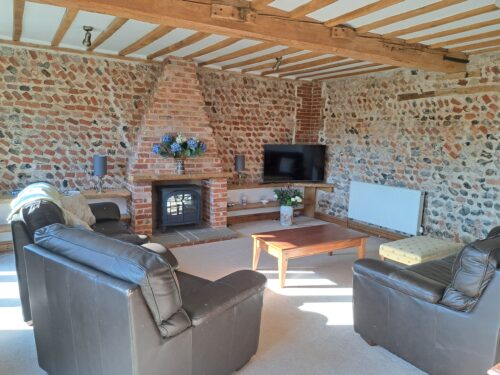 Oak Barn, Metton Norfolk with Perfect Pamper